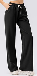 Wide-Leg Drawstring Pant