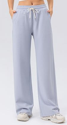 Wide-Leg Drawstring Pant