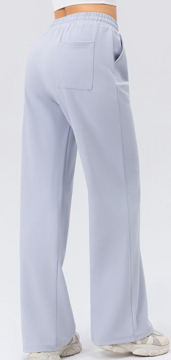 Wide-Leg Drawstring Pant