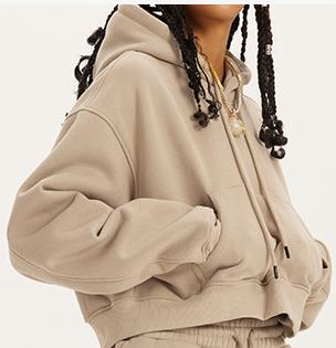 Oversized Zip-Up Hoodie