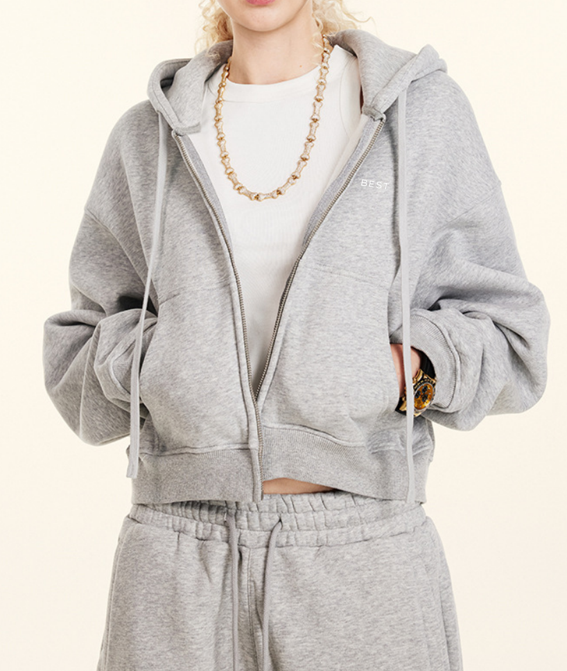 Cloud Fleece Zip-Up Hoodie & Jogger Set
