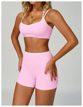Court Club Sports Bra & Short Set