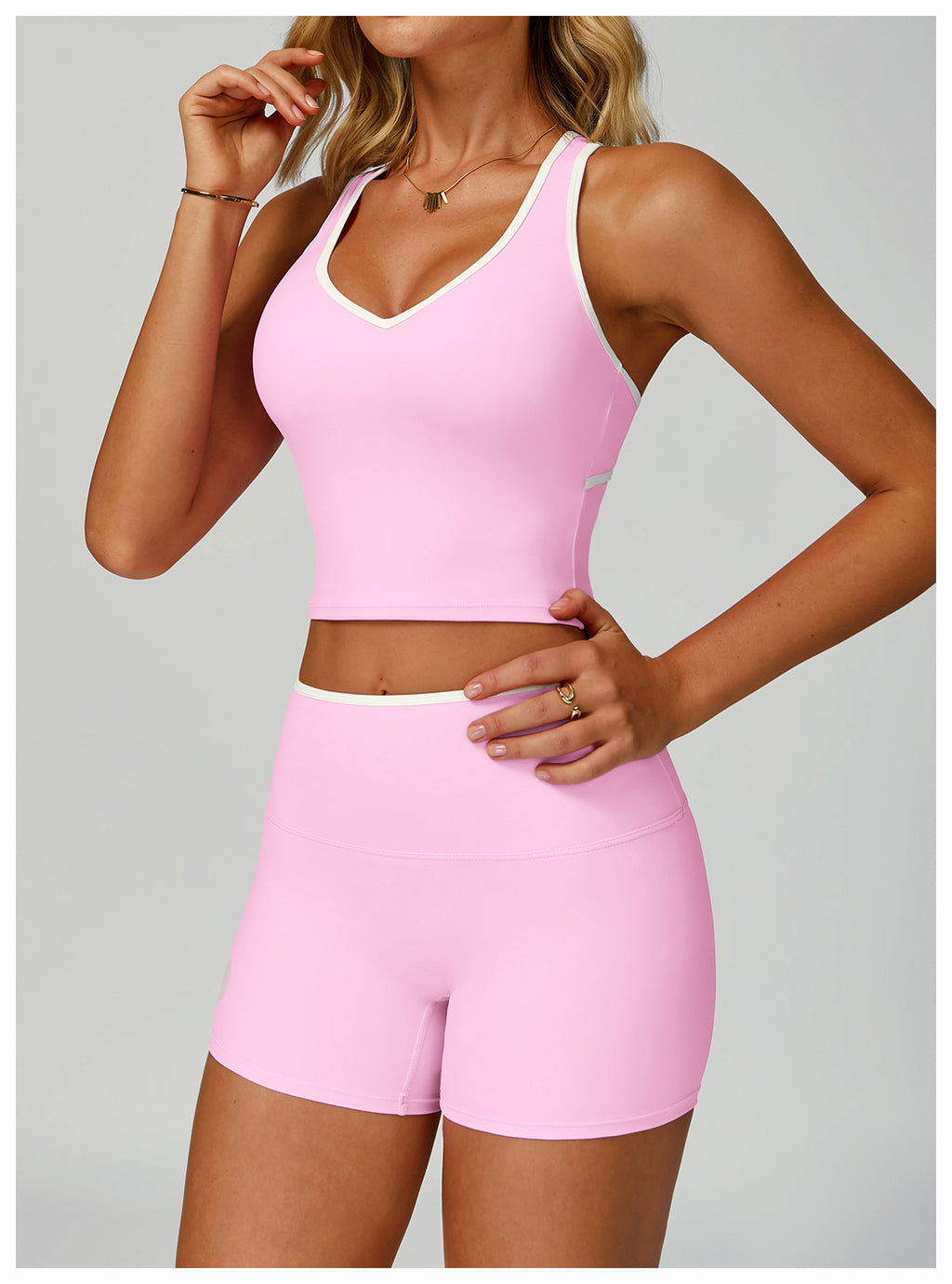 Court Club Longline Racerback Tank