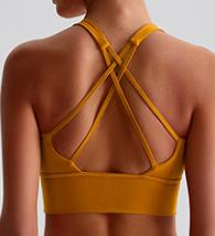 Lace-Up Back Sports Bra