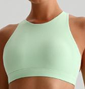 High-Neck Sports Bra