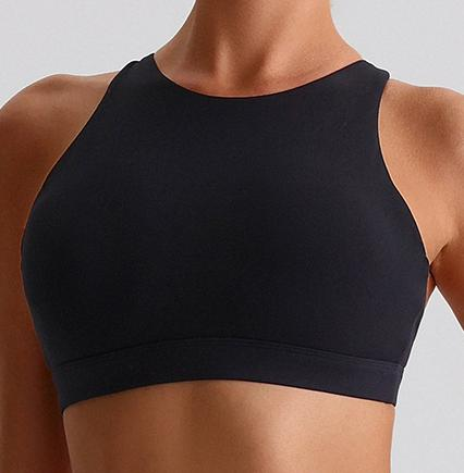 High-Neck Sports Bra