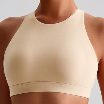 High-Neck Sports Bra