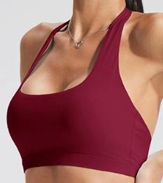Strappy Back Sports Bra