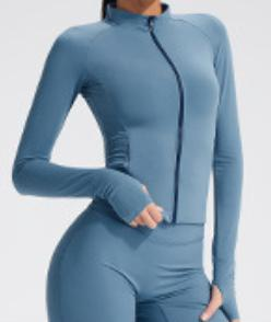 Fitted Full-Zip Jacket