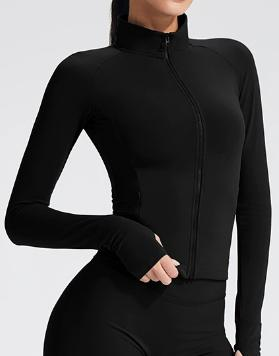 Fitted Full-Zip Jacket