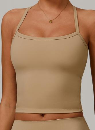 Halter Neck Sports Bra Tank