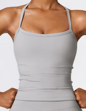 Halter Neck Sports Bra Tank