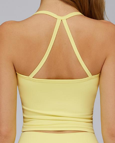 Halter Neck Sports Bra Tank