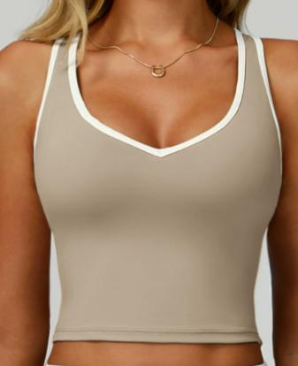 Wide-Band Crop Tank