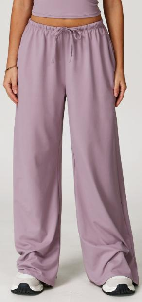 Wide-Leg Drawstring Pant