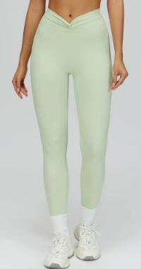 Ruched High-Waist Legging