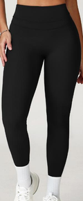 Layered-Waist High-Waist Legging