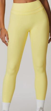 Layered-Waist High-Waist Legging