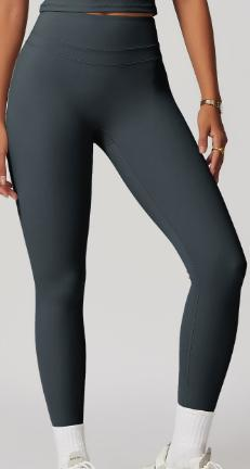 Layered-Waist High-Waist Legging