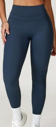 Layered-Waist High-Waist Legging