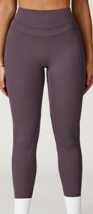 Layered-Waist High-Waist Legging