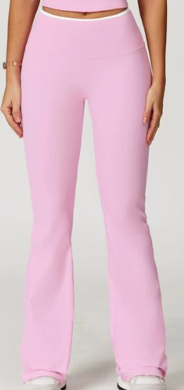Wide-Band Flared Pant