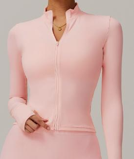 Full-Zip Crop Jacket