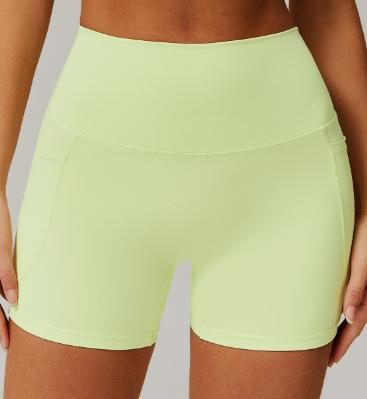 High-Waist Pocket Biker Short
