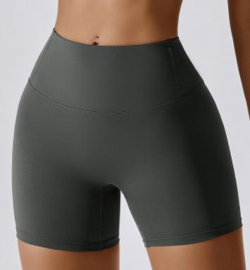 Scrunch-Waist Biker Short
