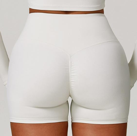 Scrunch-Waist Biker Short