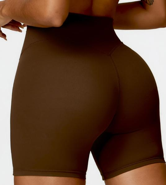 High-Waist Pocket Biker Short