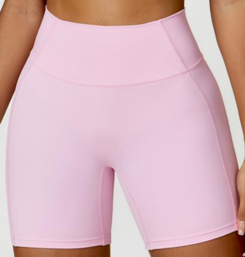 High-Waist Pocket Biker Short