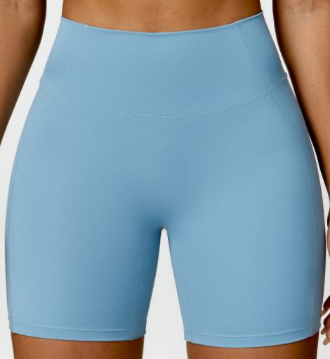 High-Waist Pocket Biker Short