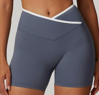 Contrast Trim Biker Short
