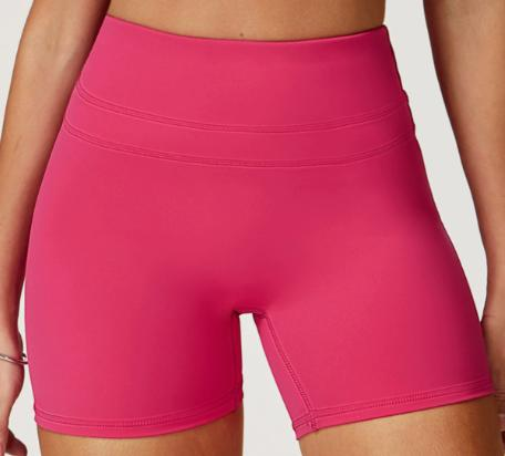 Layered-Waist Biker Short