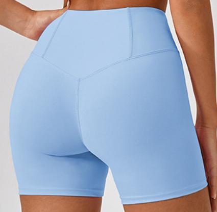 Contrast Trim Biker Short