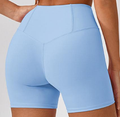 Contrast Trim Biker Short