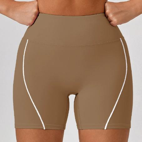 Contrast Trim Biker Short