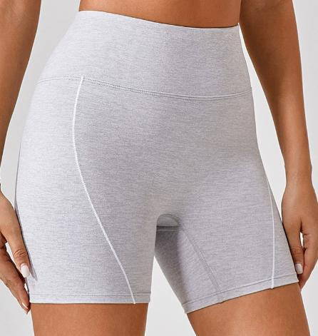 Contrast Trim Biker Short