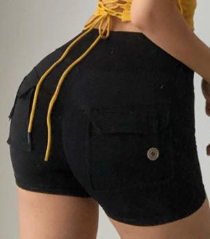 Scrunch Cargo Pocket Biker Short