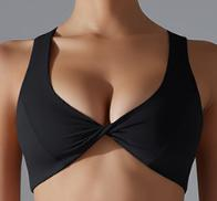 Twist-Front Sports Bra