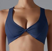 Twist-Front Sports Bra
