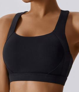 Square-Neck Racerback Sports Bra