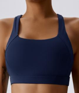 Square-Neck Racerback Sports Bra