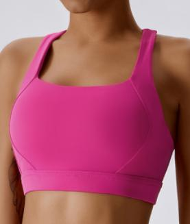 Square-Neck Racerback Sports Bra