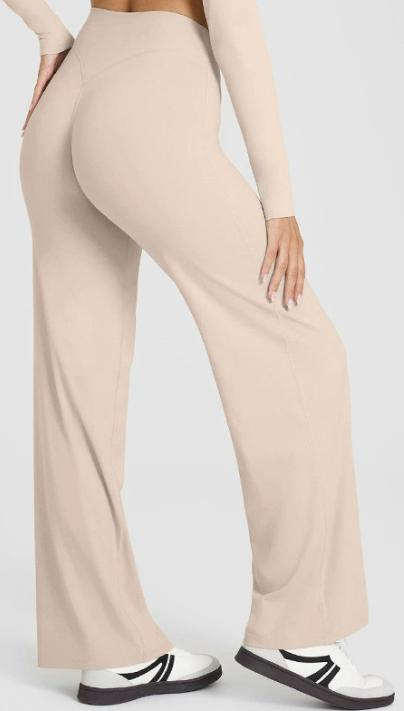 High-Waist Flared Pant