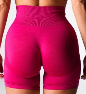 Seamless High-Waist Biker Shorts