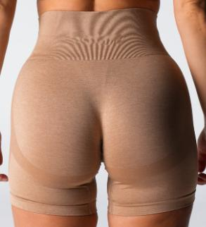 Seamless High-Waist Biker Shorts