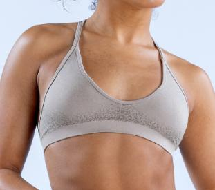 Seamless Strappy Back Sports Bra