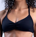 Seamless Twist-Front Sports Bra